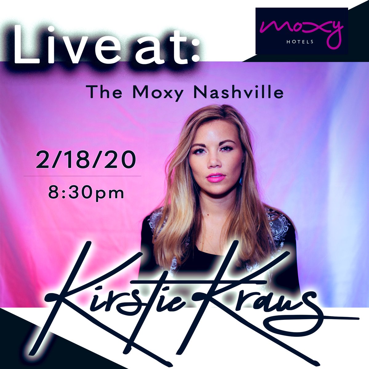 KirstieKraus's tweet photo. Tuesday of @CRSOfficial | @moxynash 8:30pm with @j_lopezofficial 🎶🎤
#CRS #CRSWeek #KirstieKraus #Moxy #Nashville #Womenofcountry https://t.co/92NmEGiMql