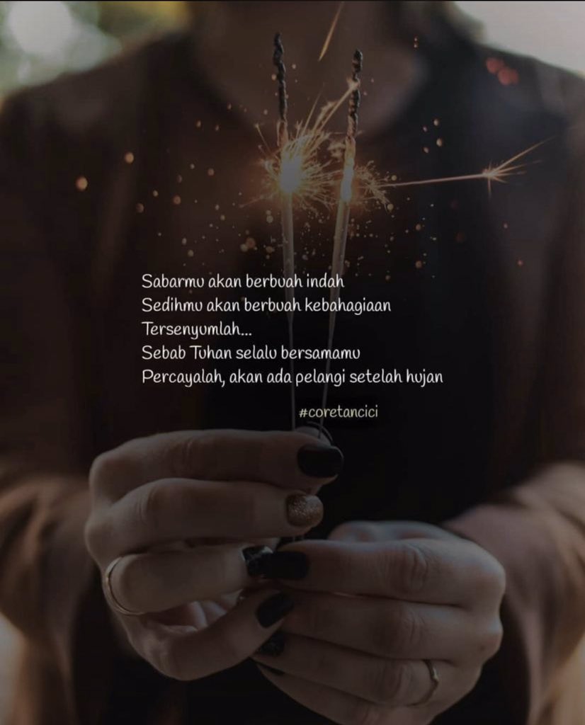 Pancen jenenge SABAR iku guampang diomong, ngelakonine setengah modyar.. turu gaes ben sehat lahir batin, waras otak n hatimu.. sehat2 gaes, sing akeh istighfar mergo kene gak eruh kapan matek 🙏😁 jok kesombongen kelakuanmu ben gak njempalik uripmu..hepi weekend