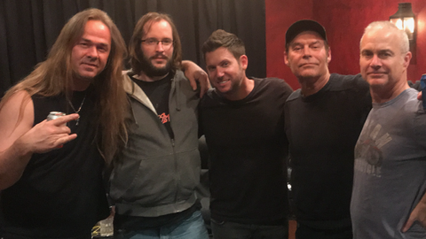 STONE BONE PUT THE FINAL TOUCHES ON THEIR NEW ALBUM WITH DAMIEN STARKEY SATURDAY NIGHT.
NEW MUSIC COMING OUT SOON!!!