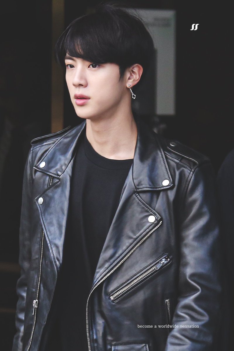 | thread |  Seokjin wearing black