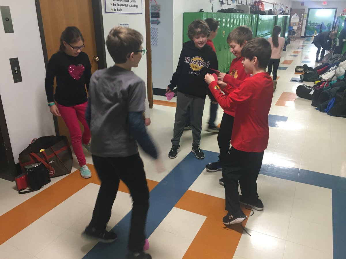 AllisonSobotka's tweet photo. Had a great day celebrating kindness and friendship at Roosevelt yesterday.  Thank you to our PTO and volunteers for organizing such a fun day!  #EngageD64 https://t.co/RmZSng5Ec5