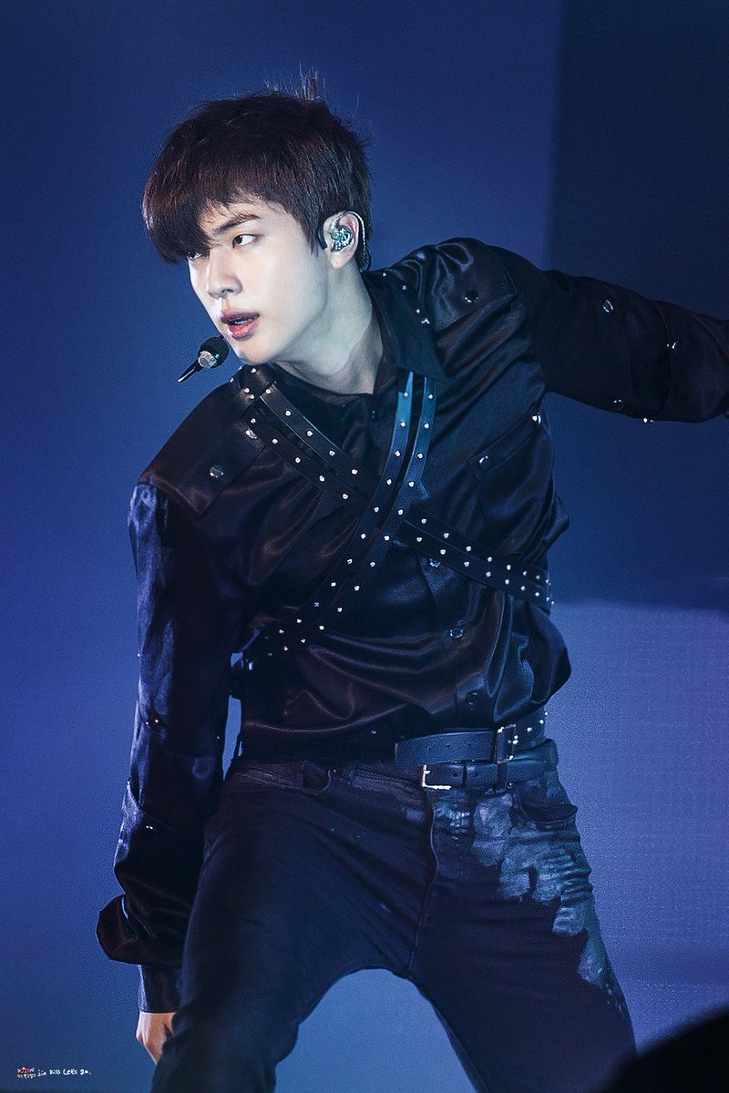 | thread |  Seokjin wearing black