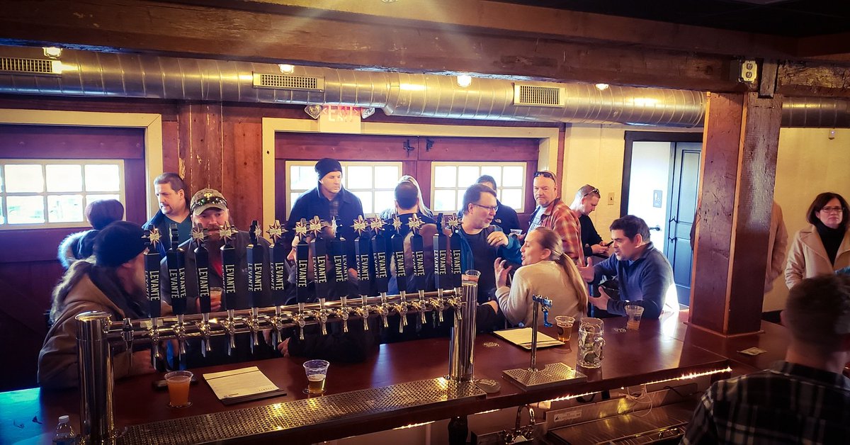 16 taps✅
Crowlers &amp; Growlers✅
4-packs to-go✅
Food truck ✅
Heaters outside ✅

See you in Chester Springs today!