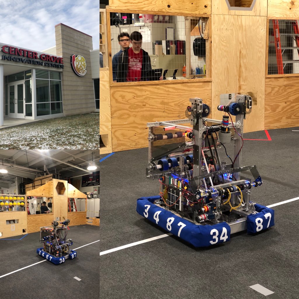 Ready to go at CG Scrimmage #omgrobots