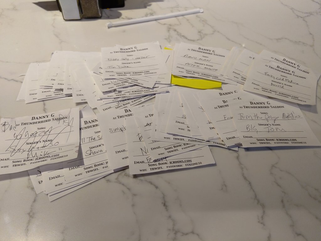 arnoldtijerina's tweet image. The most successful Joe, Arnold &amp;amp; Shaun Karaokethon! 78 singers over 6 hours. The most successful event in his career according to Danny G in his  25 years experience as a Karaoke DJ in Las Vegas! 🎶🎤🎶 #JASK Thanks Reputation.com, InterActivetel &amp;amp; FusionZone! #NADAShow