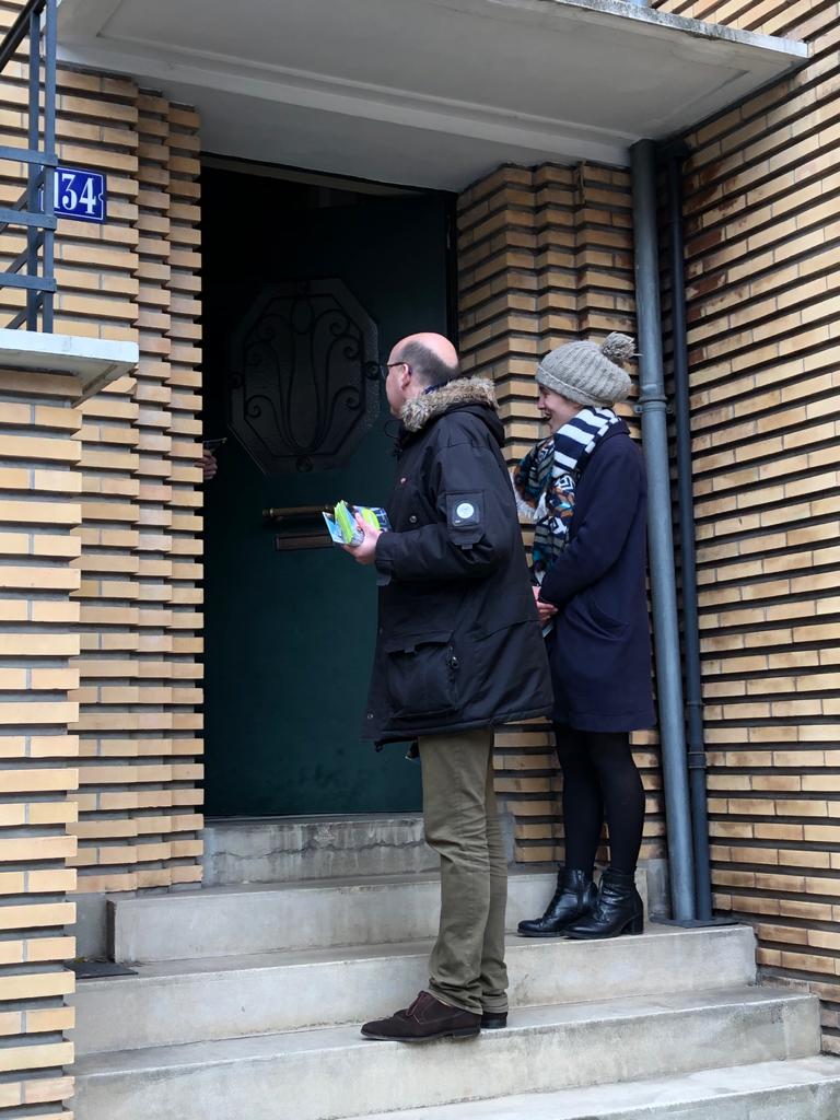 Matinée active et encourageante dans les rues d'Henriville.
Amiens c'est vous !