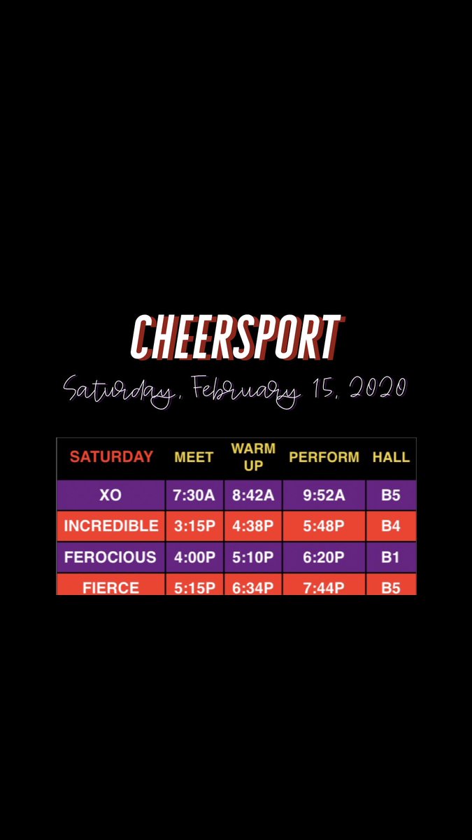 steponeallstars's tweet photo. Day 1 of @CHEERSPORTCorp! Lets go, #TeamStep1! 💜❤️💛
#CHEERSPORT20 https://t.co/IyrjtrDsM2