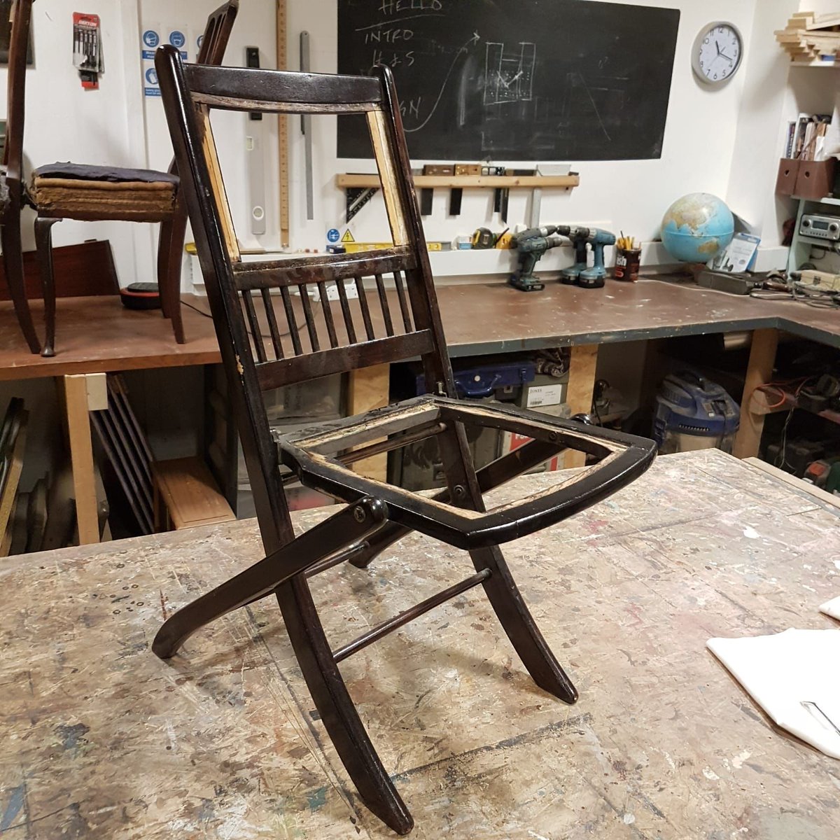 EdinRemakery's tweet photo. We love a before & after! This vintage stool arrived with us in a sorry state but after some work from our #Upholstery expert it's beautiful once more & ready for a new home! Available now for £60, we're open until 6pm today so why not pay us a visit? #remakery #reuse #recycle https://t.co/z8TE1mc9NK