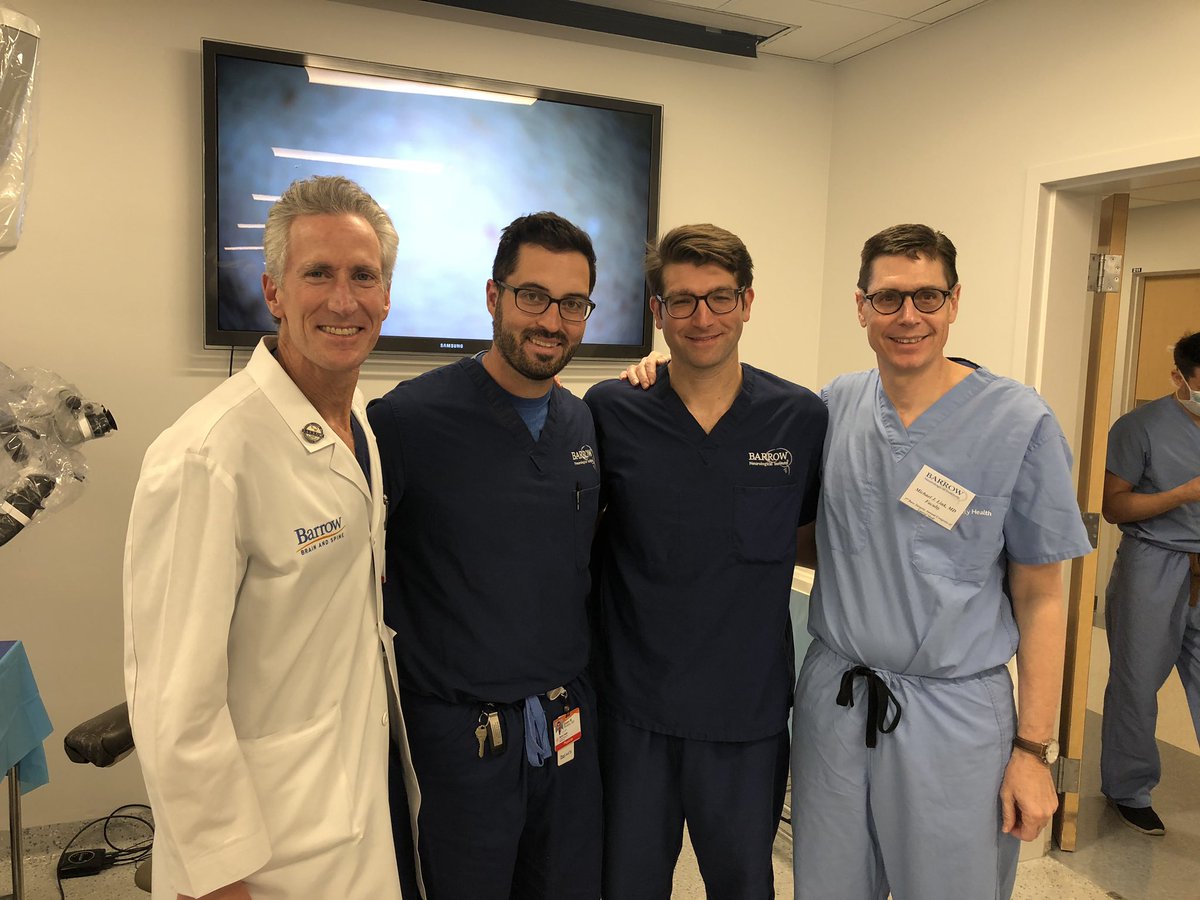 mtlawton's tweet photo. In the midst of 3rd Annual Temporal Bone Course, a neurosurgery-otology workshop on anatomy &amp; acoustic neuroma surgery @BarrowNeuro directed by partners Kaith Almefty &amp; Shawn Stevens. 18 stations, cadavers, best microscopes, expert teaching, and Michael Link from Mayo-Rochester https://t.co/XDgBIQFJJG