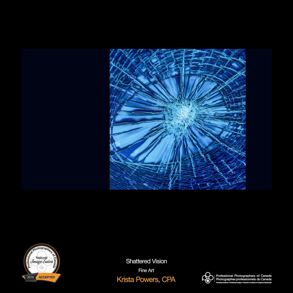 PPOC_National's tweet photo. 'Shattered Vision' by Krista Powers (@KristaKlear). This image scored Accepted in the Fine Art class at the 2019 PPOC National Image Competition.
#ppoc #ppocaccreditedphotographer #canadianphotographer #fineartphoto  #blue https://t.co/FYq7kcdUHp