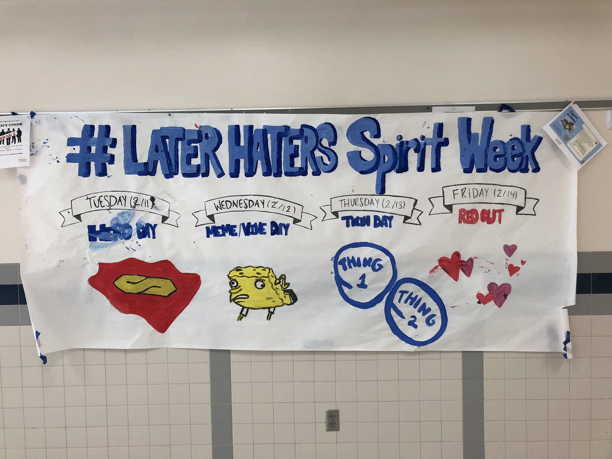 Later Haters “Spread the Love” event:  Over 300 attendees and lots of pledges to end cyber bullying. <a href="/LenartPrincipal/">PrincipalLenart</a> <a href="/fcpsnews/">Fairfax Schools 🌟</a> <a href="/CityofFairfaxVA/">City of Fairfax, VA</a> <a href="/LARotella11/">Laura Rotella</a> <a href="/WEAREfairfax/">Fairfax Athletics</a> <a href="/FAIRFAX_DECA/">Fairfax DECA</a> <a href="/drphyllpajardo/">Phyllis Pajardo</a> <a href="/DECAInc/">DECA Inc.</a>