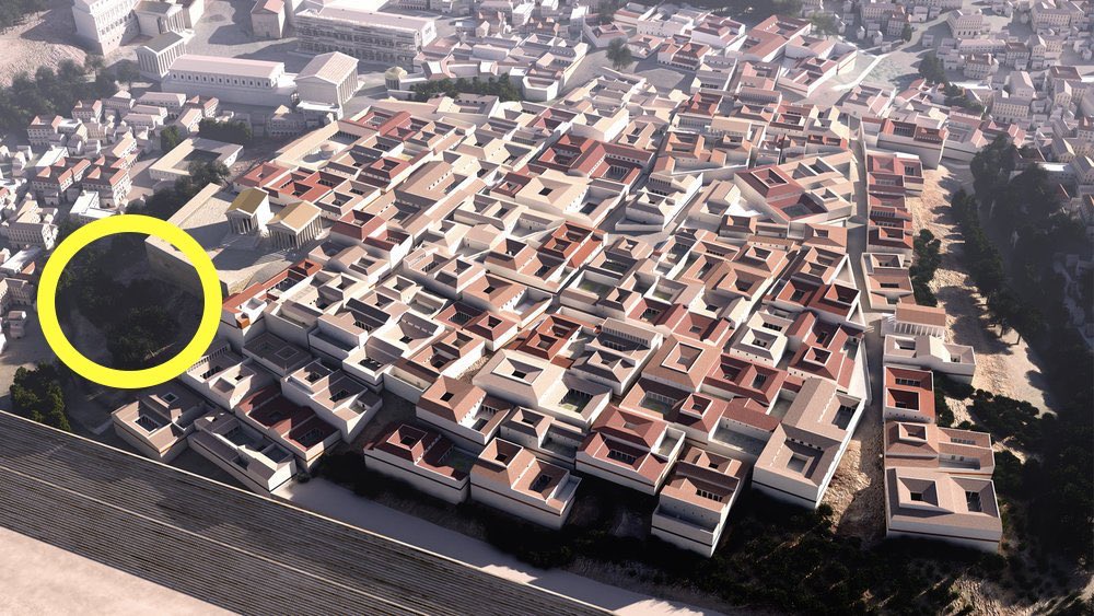 After an inauspicious start, the Lupercalia celebrations will next move up to the entrance of the Lupercal cave on the southwest slope of the Palatine hill, where consul Mark Antony will lead the rites of the Luperci priesthood.  #LiveIdes