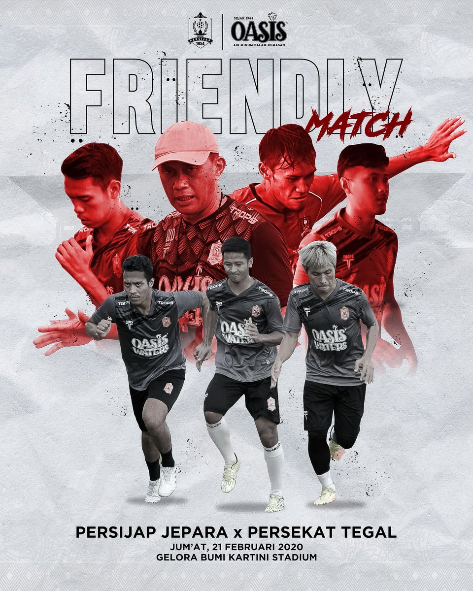 Are You Ready ☝️
Gemuruhkan Gelora Bumi Kartini 💪🔥

#Persijap #minumoasis