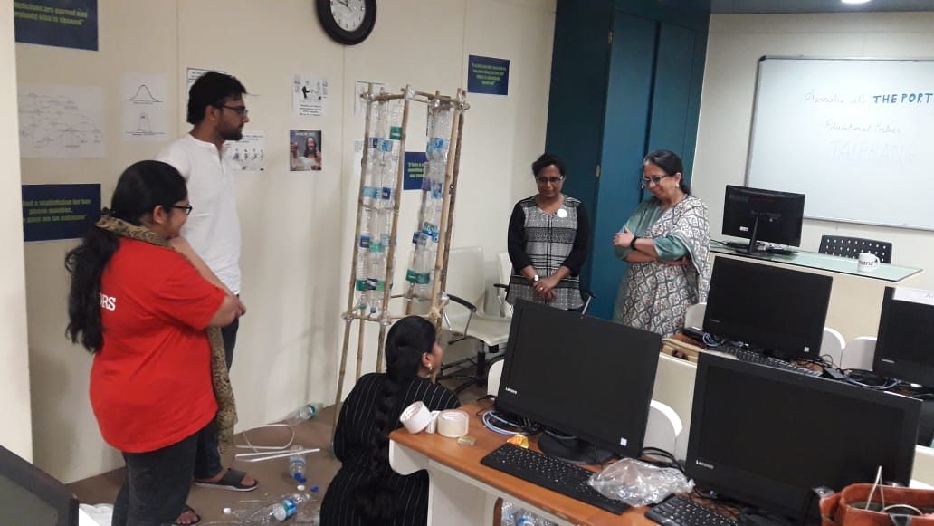 theportatcern's tweet photo. Some impressions from our #InAct2020 #humanitarian #hackathon in Pune, India, teams are really into their challenges - looking forward to the outcome @Symbiosis_SSI @ShaunakMS @NicolasZanotti @AgnesReka @HScienceAdvisor @kpotamianos @BenKrikler @InesKnapper https://t.co/NCTFZmaFzy