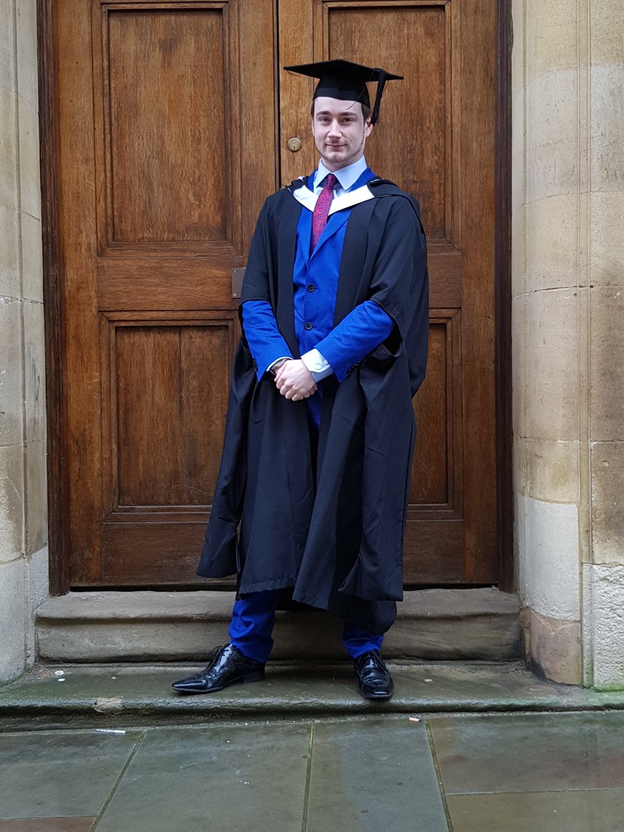 Last year a BSc, this year a MSc. One proud father. Well done William. My work here is done young paduan!