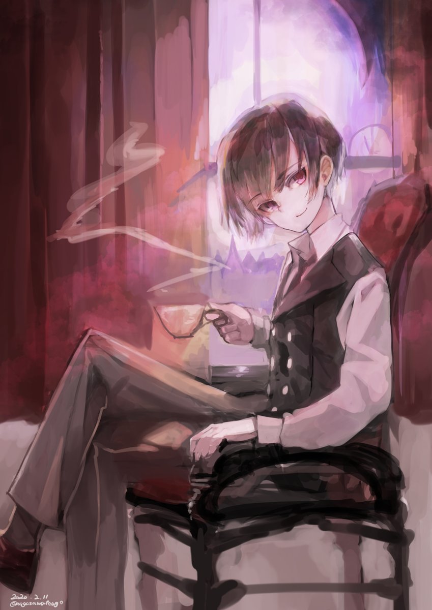 艦これ「#2月になったのでフォロワーさんに自己紹介しようぜ
イラスト描いてます!主に艦こ」|ナガサワ トウゴのイラスト