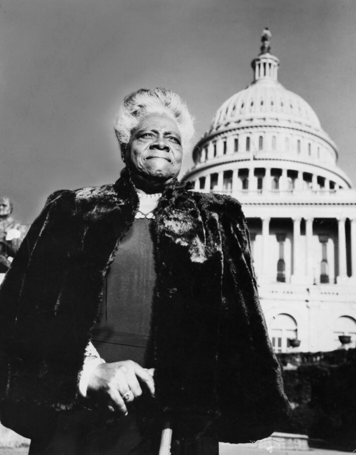 HerstoryR's tweet image. Black Black HERstory Month! Dr. Bethune was an educator and civil rights activist who believed education was the key to racial advancement. She served as the president of the National Association of Colored Women and founded the National Council of Negro Women.
#herstory