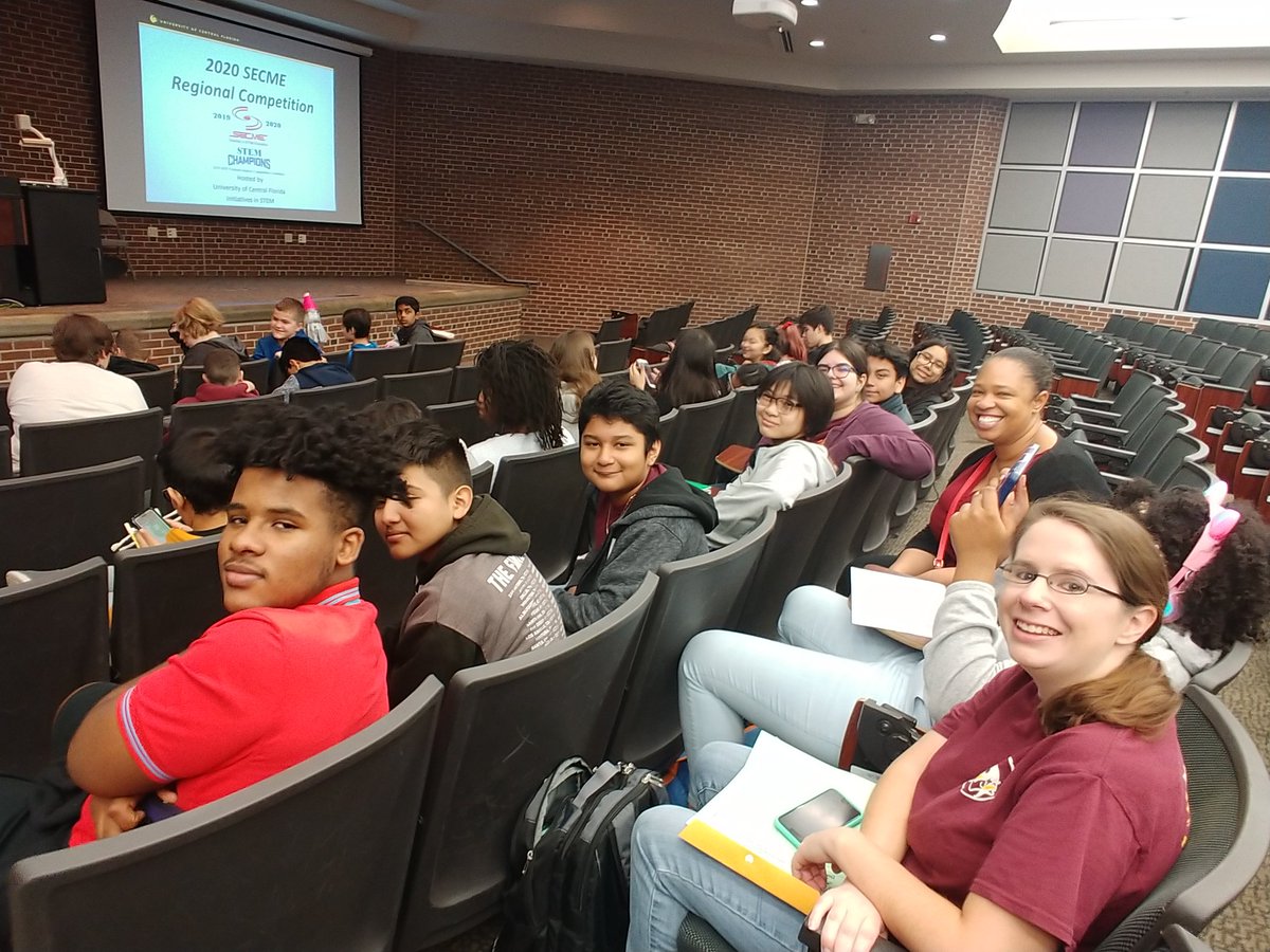 sara_berriz's tweet photo. Ready for a great day at 2020 Secme Regional Competition @UCF #WalkerVikings #OCPSSTEM @WalkerMS_OCPS https://t.co/vjRVNMTJKF
