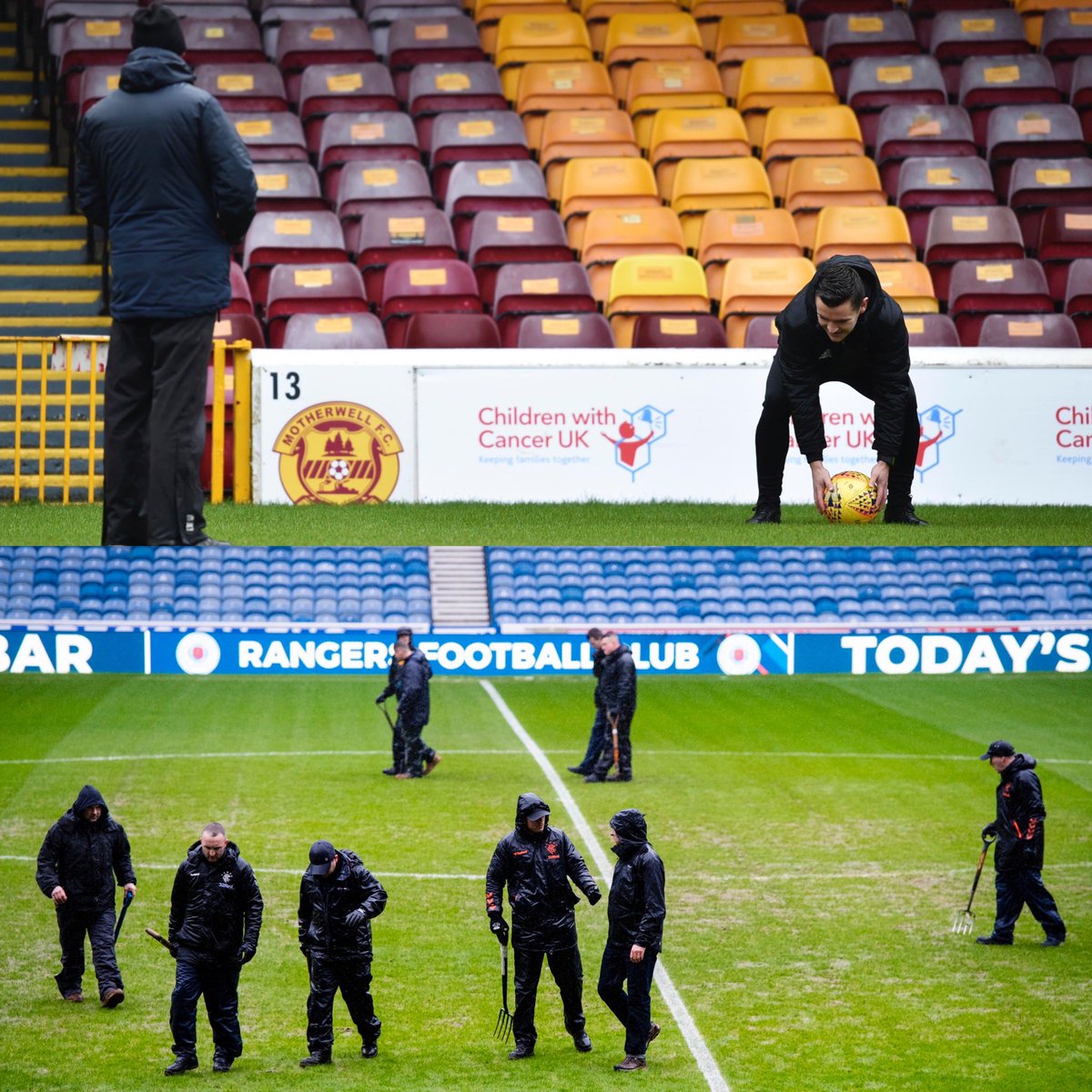 Only two games now going ahead in the @Ladbrokes Premiership today after both Motherwell v St Mirren and Rangers v Livingston are called off. Play 👉 fantasy.spfl.co.uk or download our App!