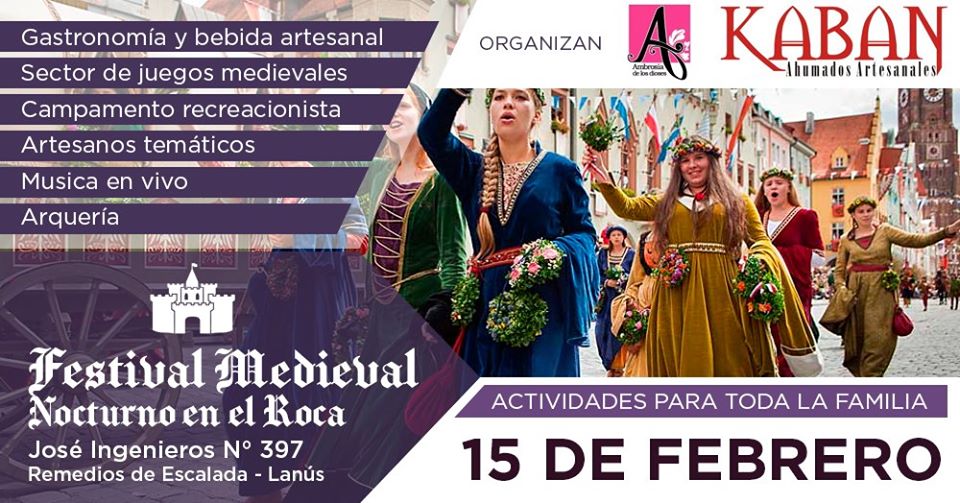 festival medieval en remedios de escalada veni a compartir una bella tarde con nosotros