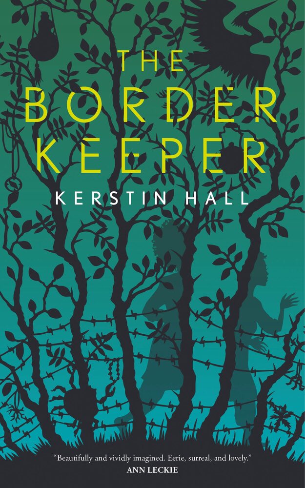 nomination season closing up! highlighting some incredible works I got to touch in 2019. 1:  @Kerstin__Hall’s luminous visual feast of a fantasy THE BORDER KEEPER, 999 demon realms, less a trick narrative than one that slowly turns its head to face you & you’ve always known it.