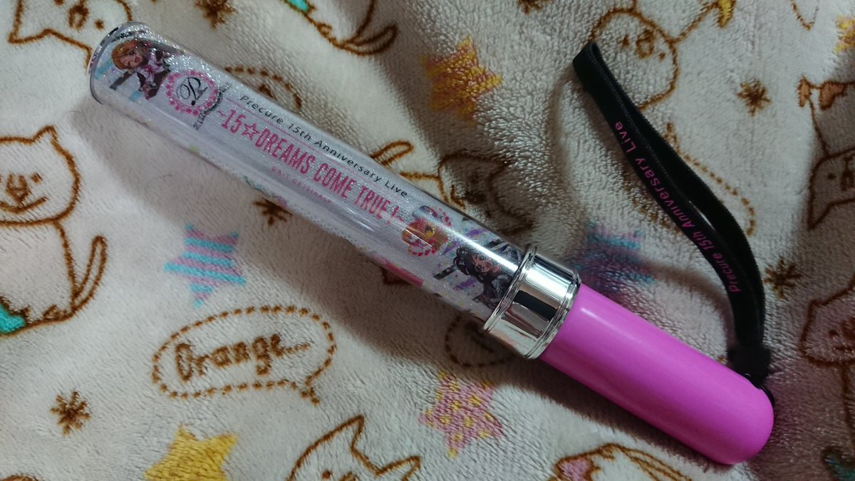 プリキュア15周年ライブ時の"剣"を持っていって正解でした 
