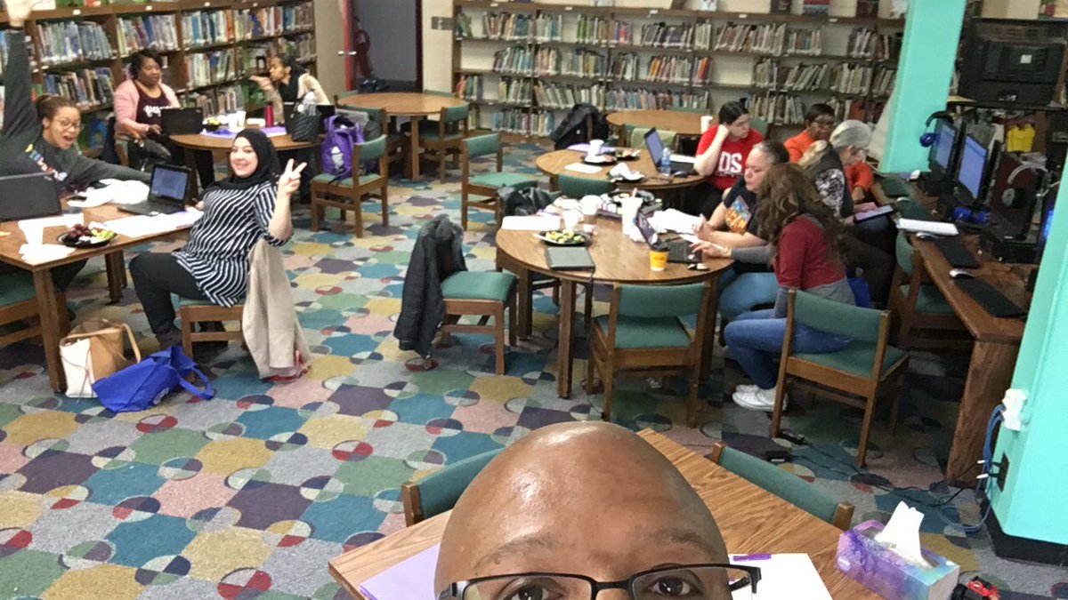 Saturday learning is rarely fun. Shout Outs to my staff for going the extra mile today! <a href="/KirkmanPark/">Kirkman Park Elementary School</a> <a href="/GCSchoolsNC/">Guilford Co. Schools</a> <a href="/LA7/">L A</a> <a href="/jmaness4/">Jusmar Maness</a>