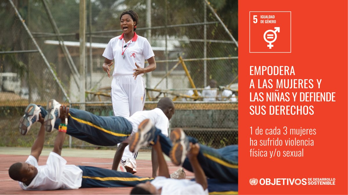 Las mujeres y las niñas representan la mitad de la población mundial.
Por tanto, también la mitad de su potencial.

Durante esta Década de Acción por los #ObjetivosMundiales, trabajemos juntos para alcanzar la igualdad de género ♀️: un.org/sustainabledev…