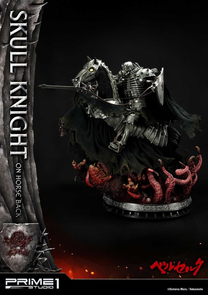 shinsekaifr's tweet photo. #Prime1Studio a annoncé cette impressionnante statue du #SkullKnight de #Berserk. 😮
Elle mesurera pas moins de 98 centimètres de haut et sera fournie avec deux mains interchangeables.
Sortie prévue fin de premier semestre 2021.
#ShinSekai https://t.co/aXeihRnGsl