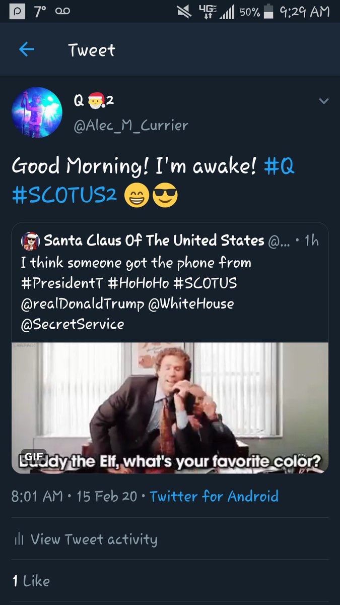 Alec_M_Currier's tweet photo. That's what a 'Perfect Call' looks like.. 😎❤🎅⌚☏#Q #SCOTUS #SCOTUS2 #TwinTweet #T20 #SecretAgentSanta  @SecretService @WhiteHouse https://t.co/OFHY8mmMKP