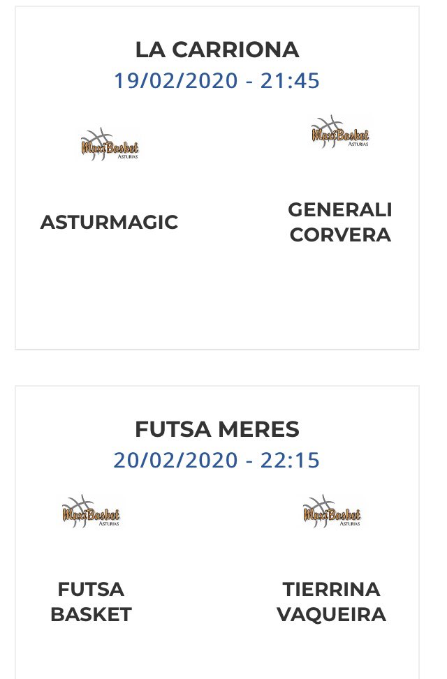 MaxibasketA's tweet photo. Horarios Jornada 16 https://t.co/MRFPLUK910