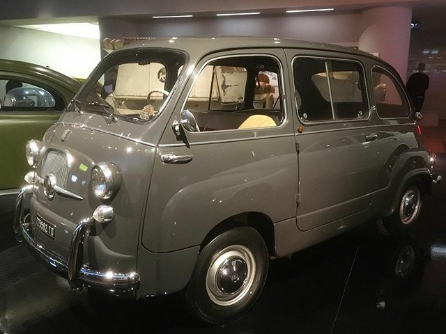 #Fiat #600 #Multipla at the #VandA Cars exhibit #VandACars #Fiat600 #FiatMultipla #MPV #peoplecarrier #familycar ift.tt/31XiVB0