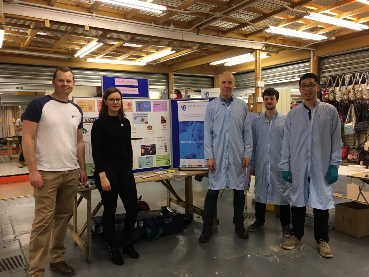 Quotient_Sci's tweet image. All set for an exciting day in Victoria Centre #notts supporting #Fosac festival of science and innovation