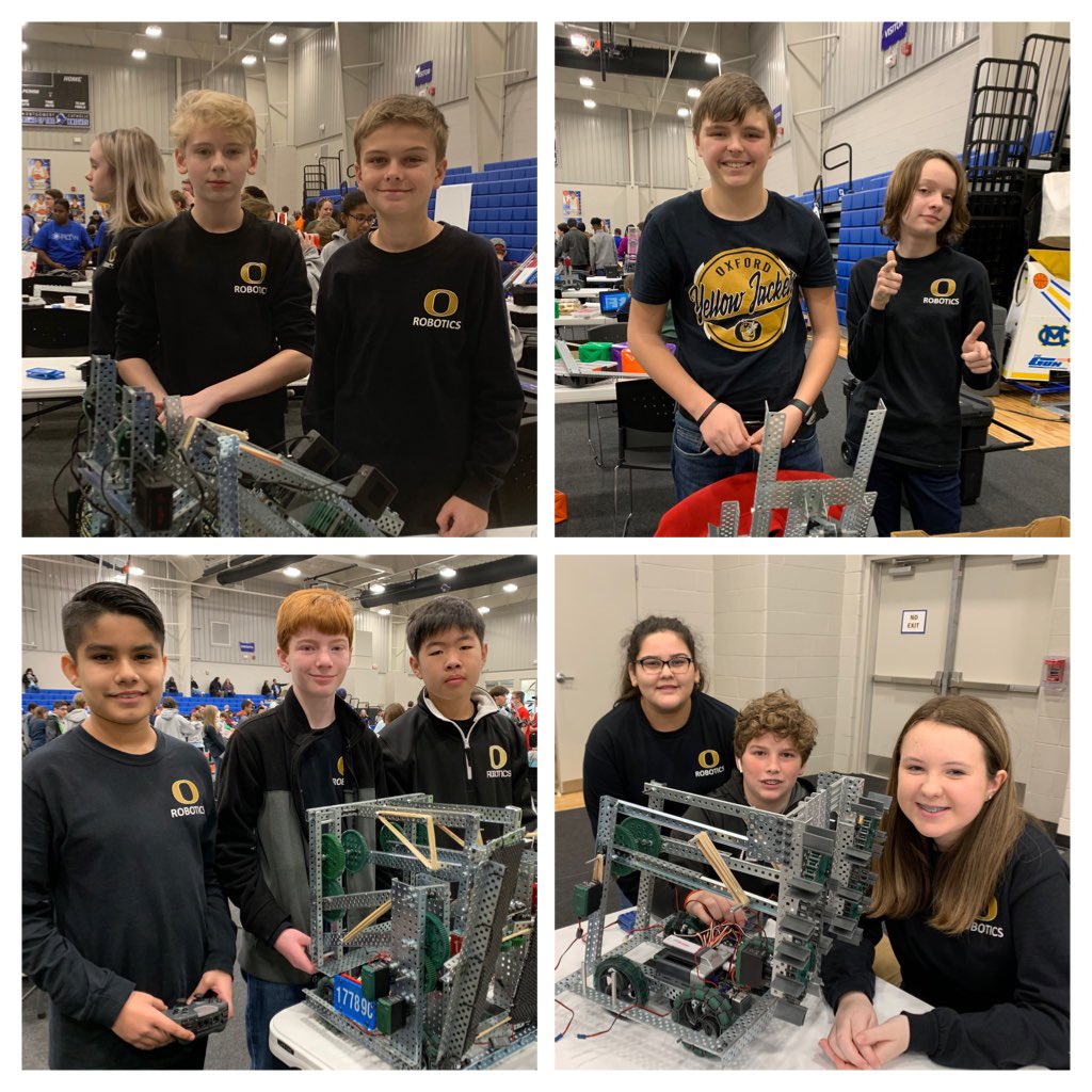 OMS Robotics ready to takeover! #GirlPowered #Vexrobotics #GoBigO #OMSJacketLife