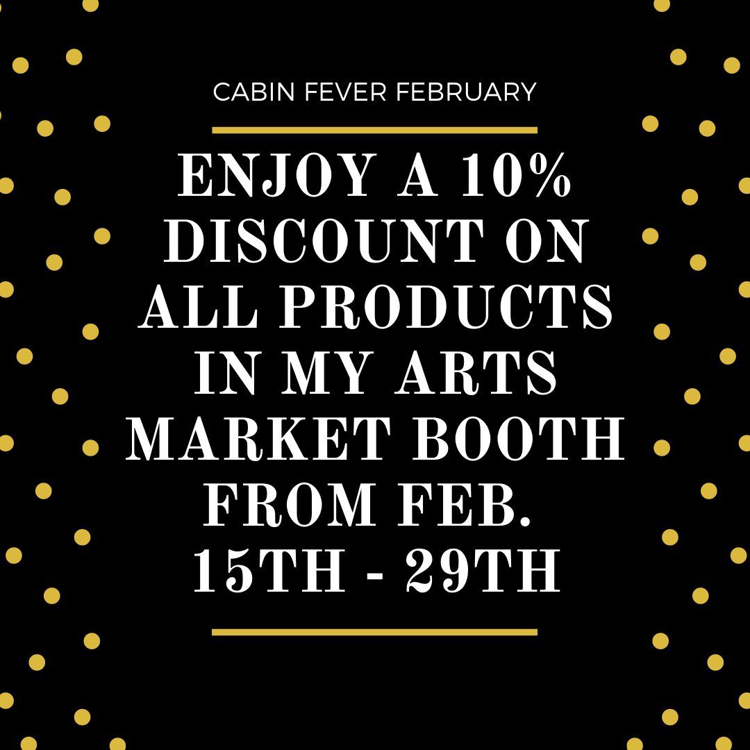 Starting TODAY and until the end of the month...enjoy 10% OFF everything in my booth at <a href="/ArtsMarket/">ArtsMarket</a> at 846 College Street!  Original #monster #paintings, #stickers, #cards, #buttons and #magnets are all available! Treat yourself, #Toronto! #Collegepromenade #shoplocal #846College