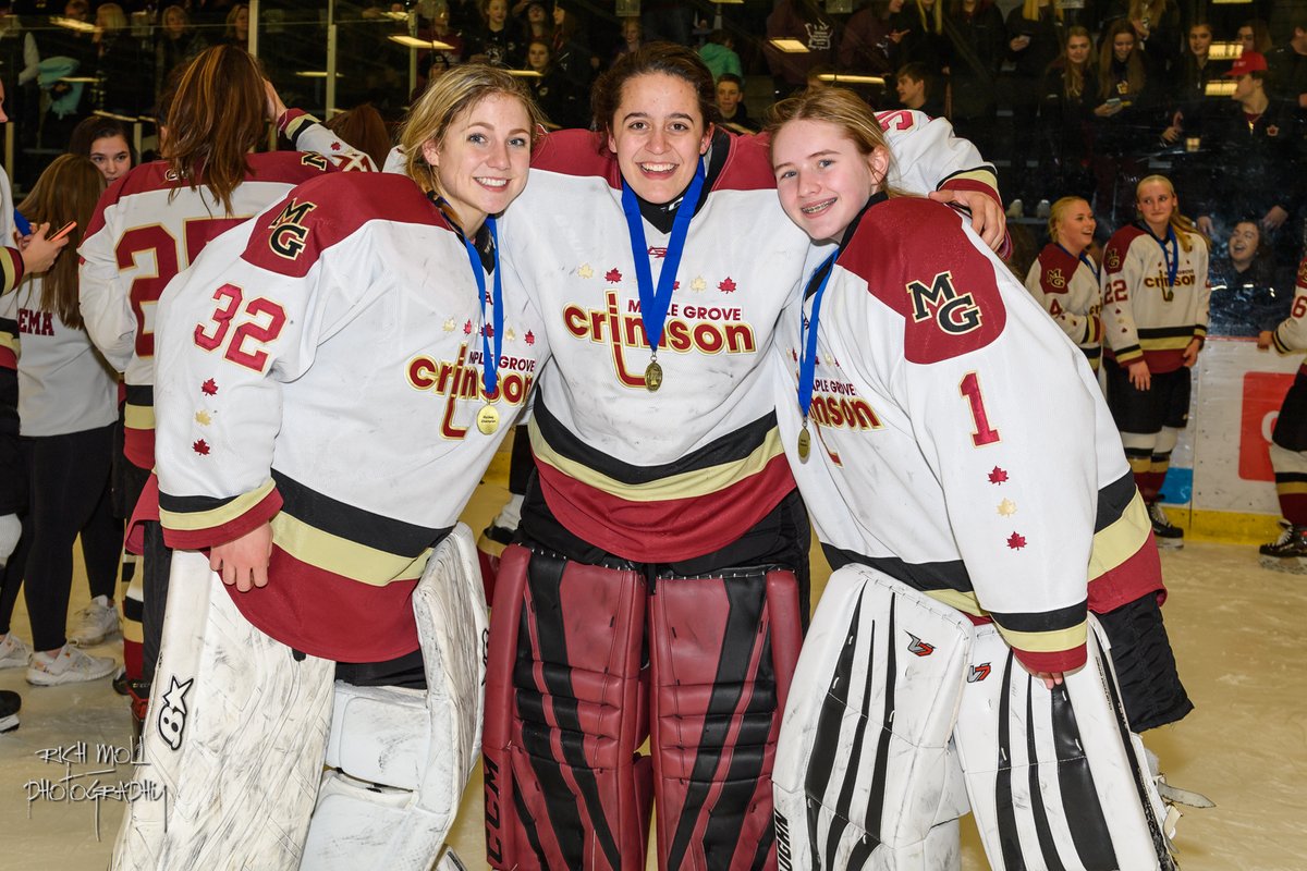 Congrats to the Maple Grove girls hockey team on winning the Section 5AA championship game last night with a 4-2 win over Blaine. On to the State Tournament. <a href="/MG_Girls_Hockey/">Crimson Girls Hockey Booster</a> <a href="/MGActivities/">Crimson Activities</a> <a href="/MGpartyzone/">Party Zone</a>