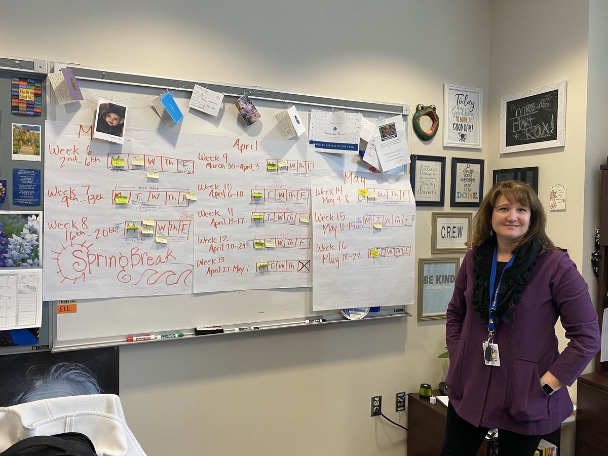 DaraJonesWilson's tweet image. @EngSchools principal Annessa Hart has her calendar organized  by the leadership actions necessary to advance the school 90 day plan. #backwardsmapping   #abletoworktheplan #clearroadmap @UVA_PLE