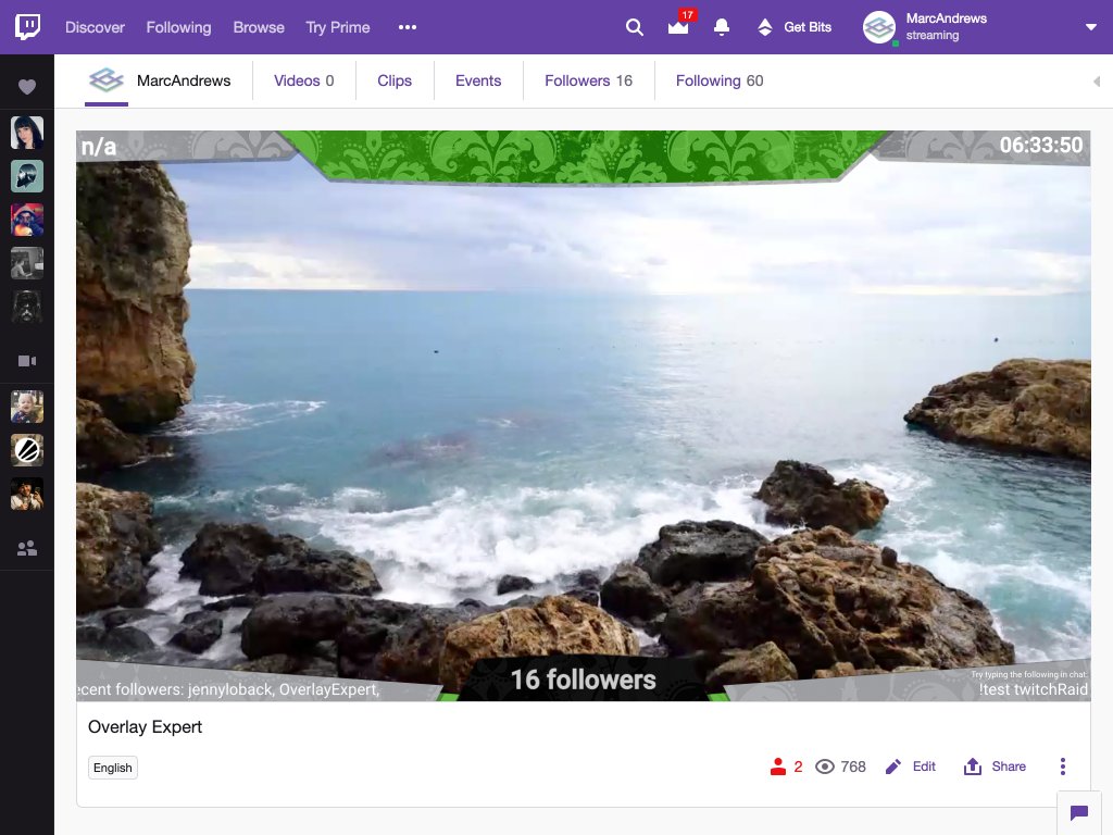 Overlay Expert The First Twitch Extension That Allows You To Run An Overlay You Create With Alerts You Define Without Any Streaming Software Is In Open Beta And Needs Your
