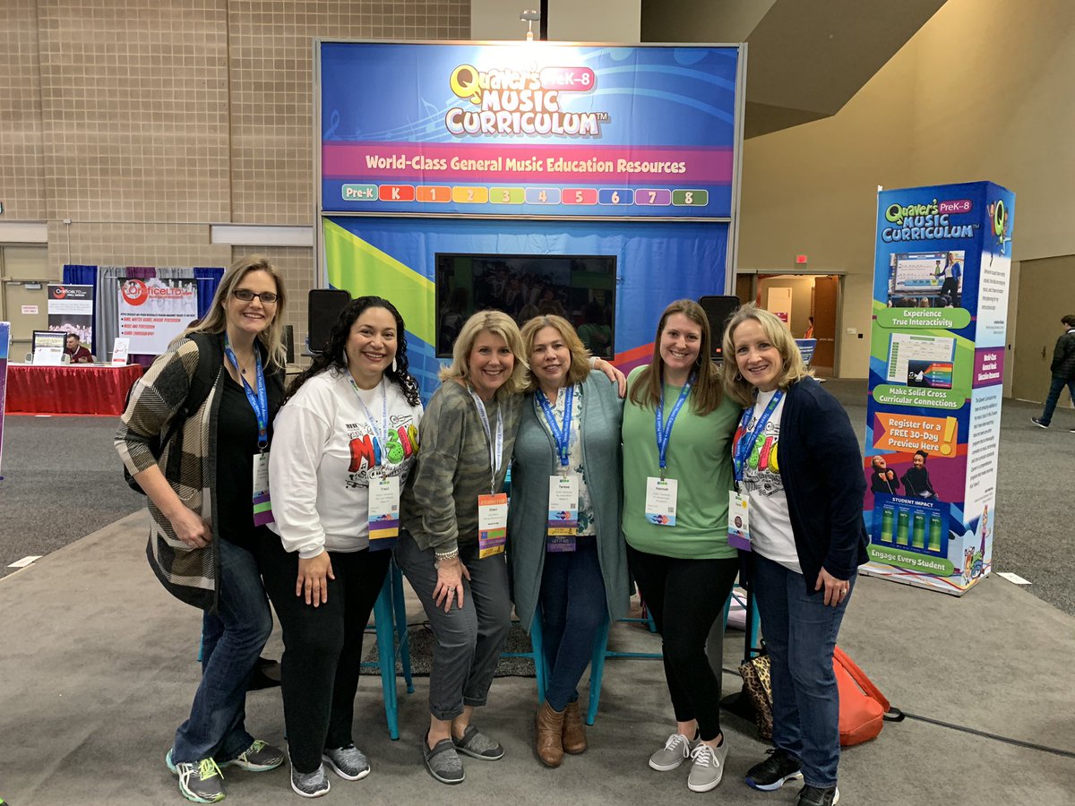 Fort Bend ISD teachers ❤️ Quaver!! thank you for a wonderful TMEA! <a href="/JNERockinLongh1/">@JNERockinLonghorns</a>  <a href="/FBISDFineArts/">FBISD Fine Arts</a> <a href="/SnapClapPat/">Traci Patterson</a> <a href="/QuaverMusic/">Quaver Music</a>