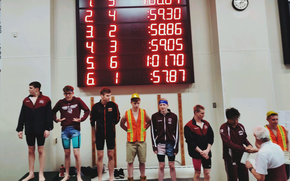 Boys 500 FR - Rhett 1,Matt 3,Wil 6! #RADswim