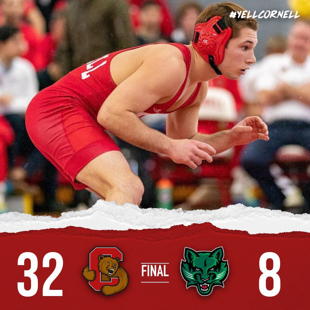 Cornell Wrestling on Twitter "Baughman, Schoenherr, & Tucker go out