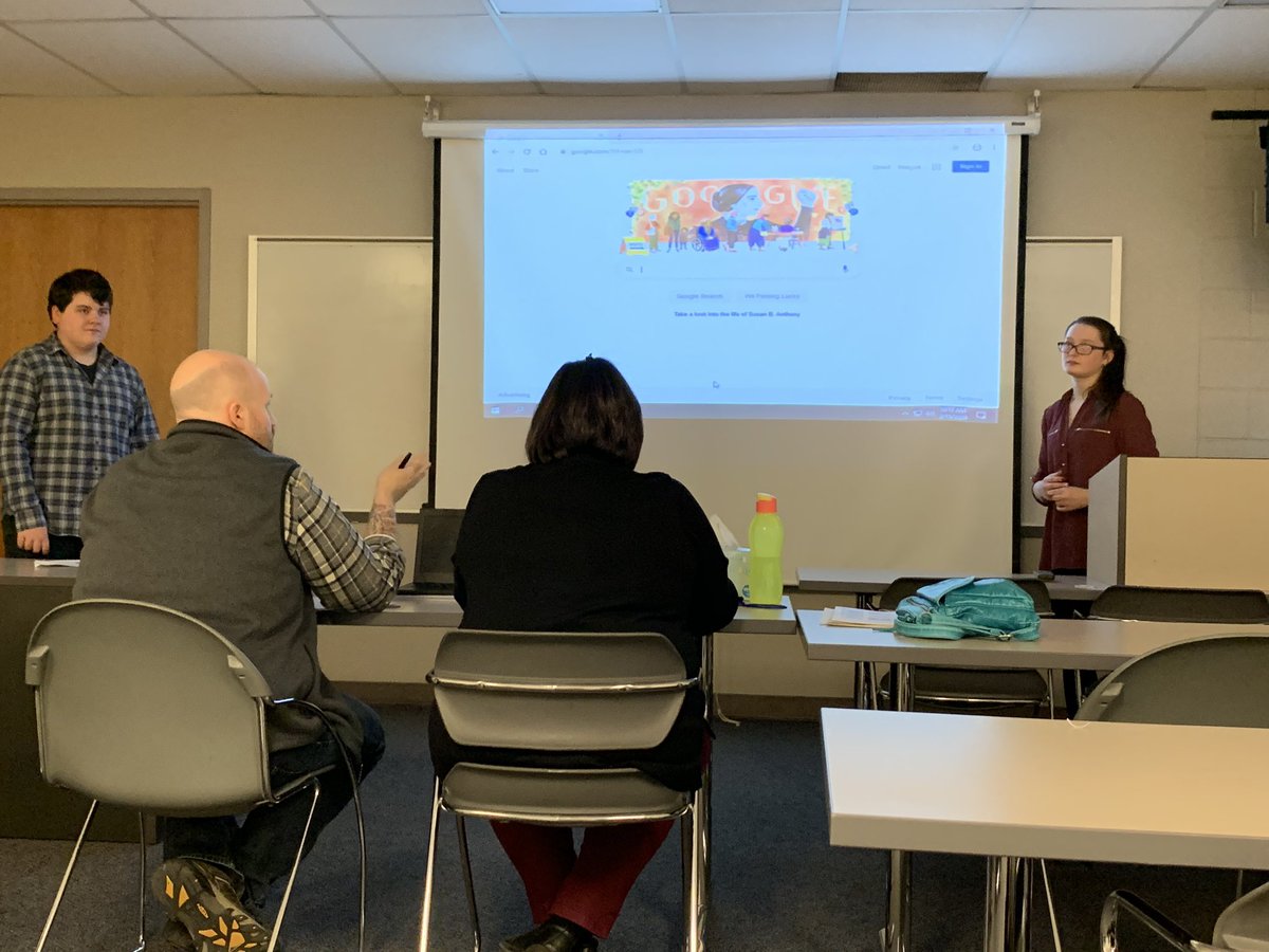 Kels_Wertz's tweet image. @DeKalbHS @DeKalbNewTech students Brier Harmes, Atlantis Bolen, and Noah Emenhiser (not pictured) compete the in @IndianaHistory @NationalHistory senior documentary category @IvyTechCC! #WeAreDeKalb #WorldBio #NHD2020