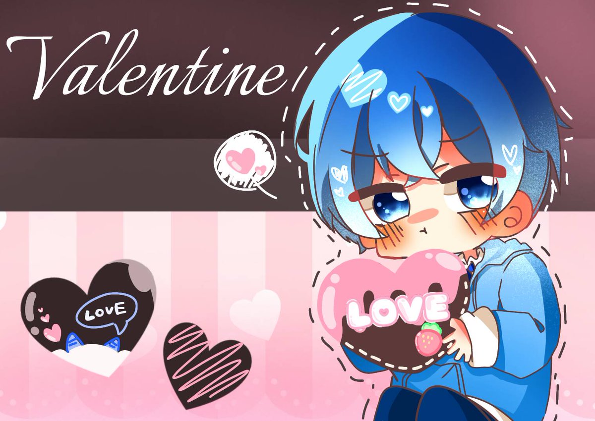 麦猫 すとぷりギャラリー ころんくん バレンタイン 遅れましたが バレンタインのイラストです 遅 チョコ W 麦猫 すとぷりギャラリー ころんくん バレンタイン 遅れましたが バレンタインのイラストです 遅 チョコ W