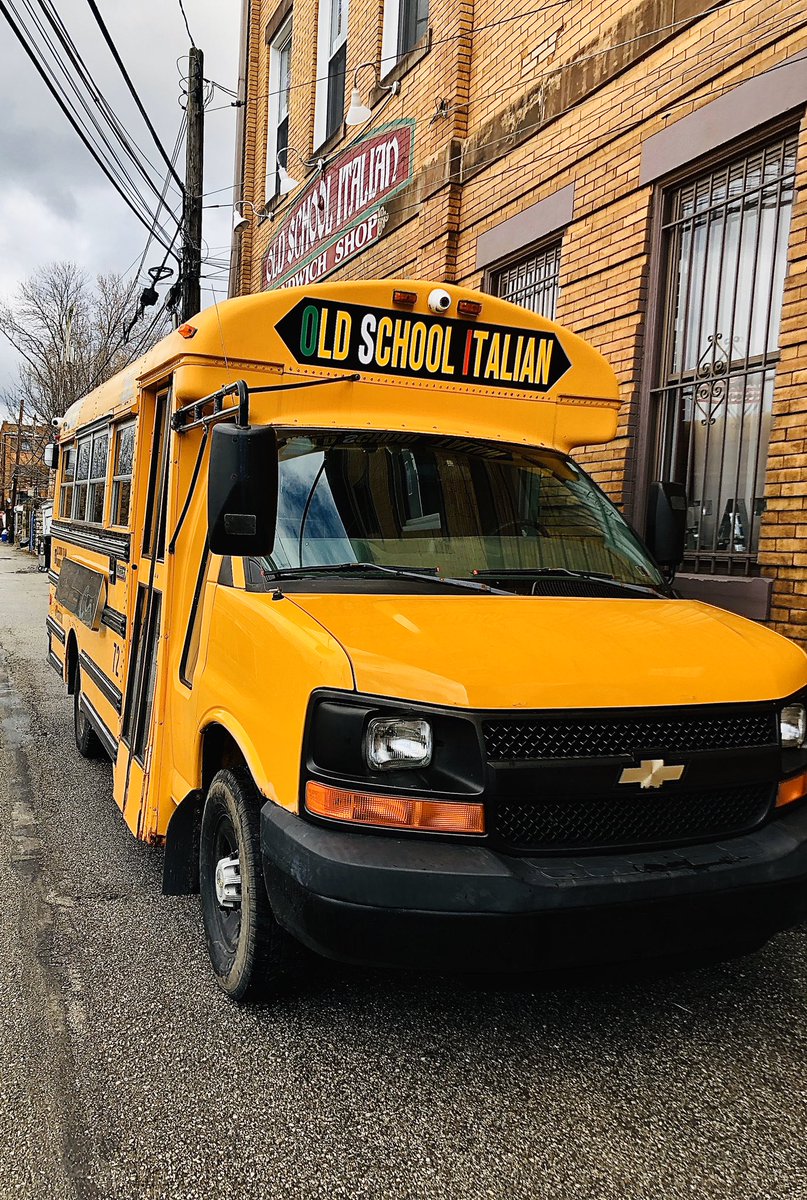 OSIsandwichshop's tweet photo. We are ready to hit the road! Keep us in mind for your next event! #oldschoolitalian 

Big thanks to Kevin Heenan @Pghfoodtruckbu1 https://t.co/9S4TFql7VY