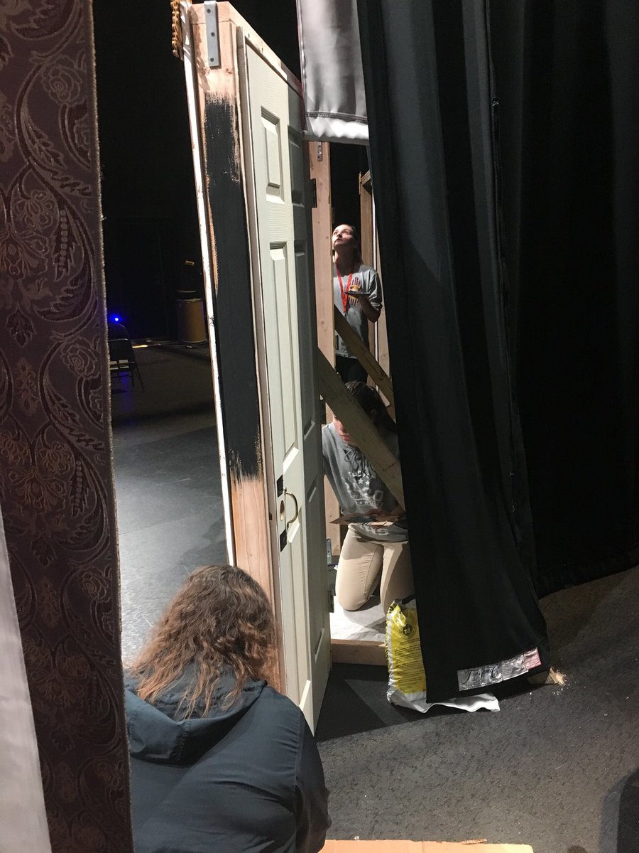 @SatCenterTDT - Theatre Design & Technology (@satcenter_tdt) on Twitter photo If you enjoyed #Clue by <a href="/DestrehanT/">Destrehan Theatre Department</a>, you should go see #AnnieGetYourGun at the <a href="/LafonArtsCenter/">Lafon Arts Center</a>! Here are our team members helping to paint their sets! If you enjoyed #Clue by <a href="/DestrehanT/">Destrehan Theatre Department</a>, you should go see #AnnieGetYourGun at the <a href="/LafonArtsCenter/">Lafon Arts Center</a>! Here are our team members helping to paint their sets!