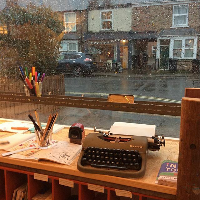 owl_and_monkey's tweet photo. Storm Dennis &amp; it’s just horrid out - clue being in the title there I think 🤔However if you are out &amp; feeling wet &amp; glum why not grab a coffee @bisonyork and enjoy it at our #stationerylover’s bench watching the rain lash down on #York’s #HeslingtonR… https://t.co/Fk5CAbwFDB https://t.co/XuZBFSpkCa