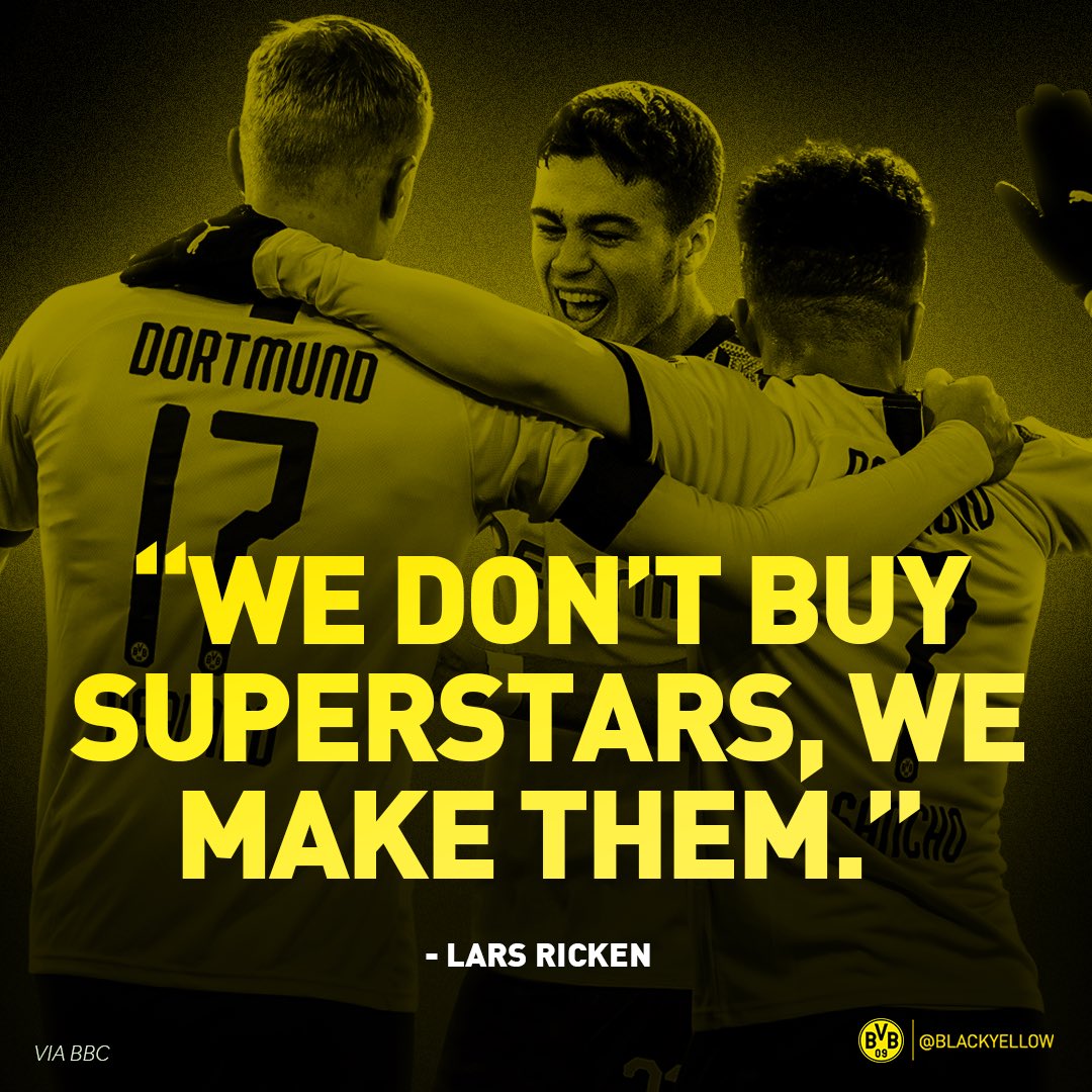 Borussia Dortmund on Twitter: "Well said, Lars ⭐️ https://t.co/N8Z5u4ahJO"  / Twitter