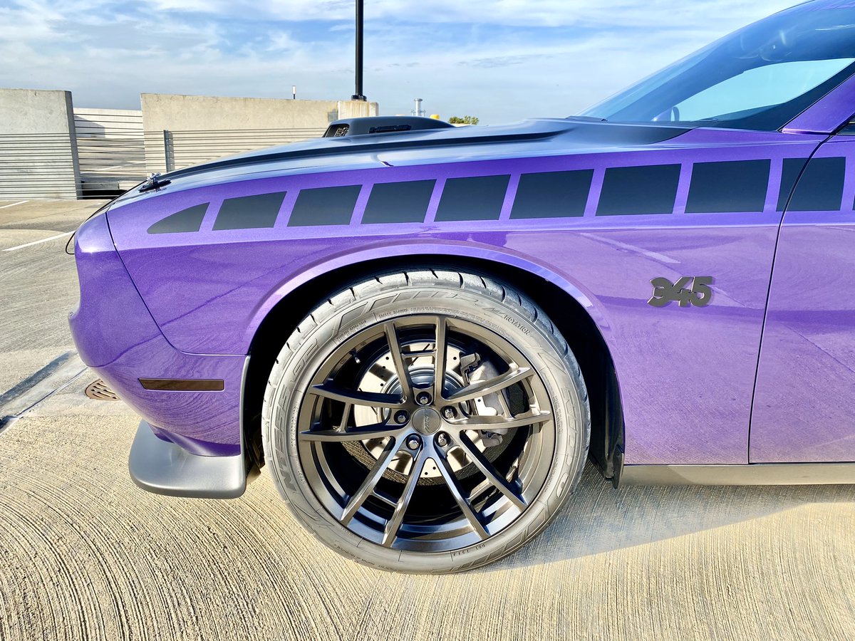 🔎Closeup🔍
Rims @mrrwheels 
Tires @NittoTire 
Brakes @PowerStopBrakes 
#mrrdesign #wheels #nitto #tires #powerstop #brakes #trackshaker #thatsmydodge #dodge #challenger #cars #drive #speed #mopar #V8 #musclecar #hemi #ride #fast #auto #car #custom #modified #unique #driven