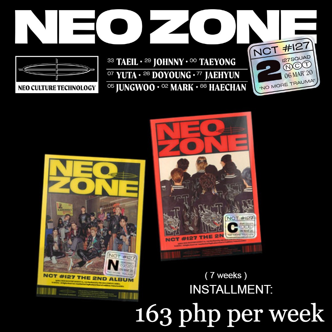 YahKSPH's tweet photo. NCT 127 - Album Vol.2 [ NCT #127 Neo Zone ]
* 7 weeks installment preorder

Get yours now here:
https://t.co/GUGdAf2Uel

#NCT127 #NeoZone #영웅 #英雄 #KickIt #NCT127_영웅_英雄 #NCT127_KickIt  #TAEIL #JOHNNY #TAEYONG #YUTA #doyoungday #JAEHYUN #JUNGWOO #MARKLEE #HAECHAN https://t.co/oXbxkEqJIR