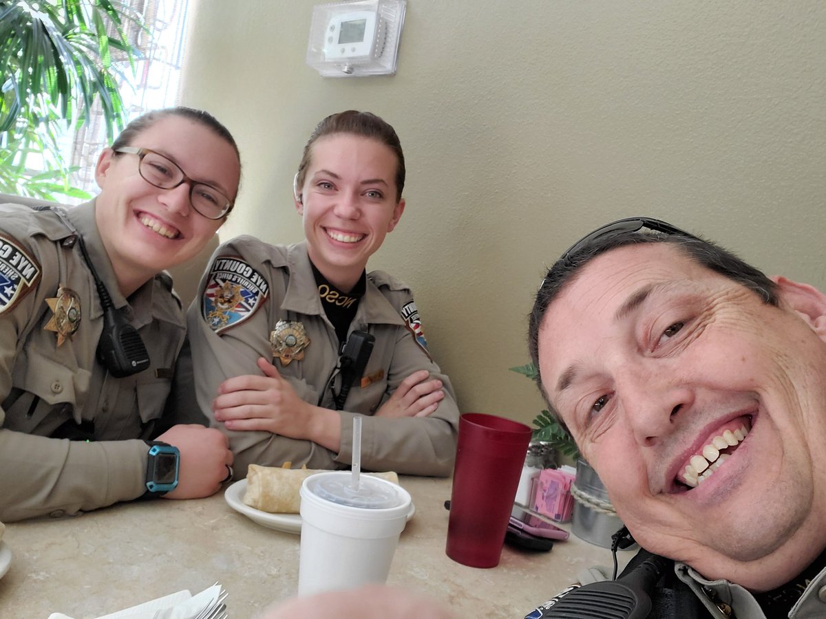 Day two of shift supervisor!! My two girls that kicked P-towns but yesterday!! Hopefully we will not have a day like we did yesterday!! #nyesheriff